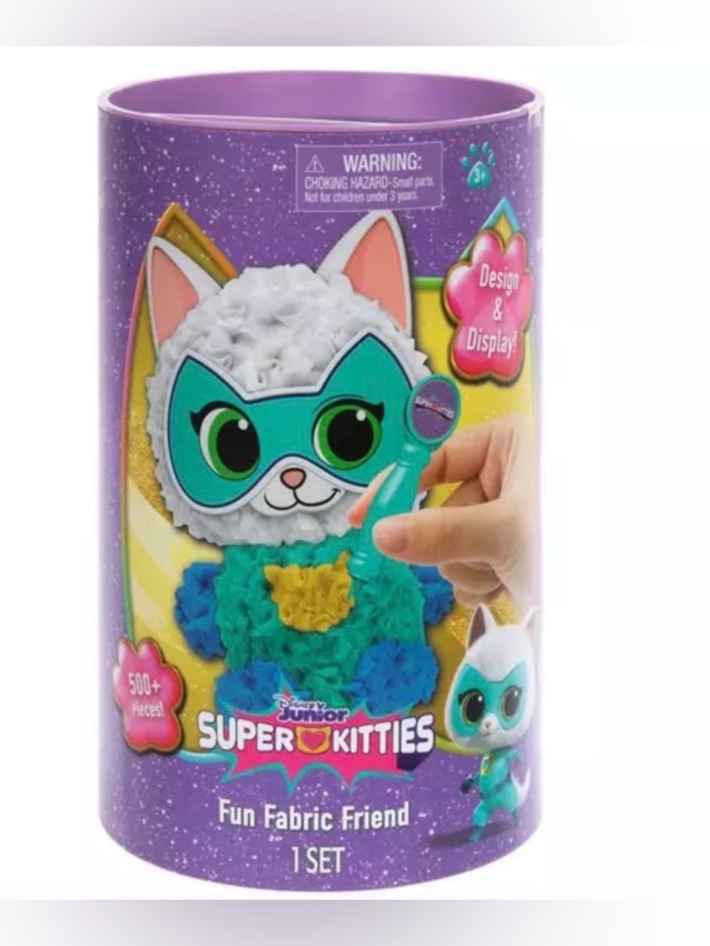Disney’s Super Kitties - Fun Fabric Friend Set - New! No Cancels